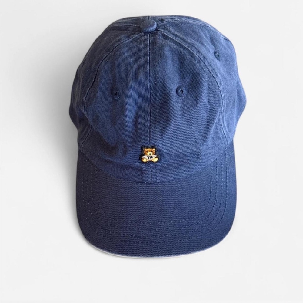 Teddy Fresh Navy Blue Baseball Cap with Bear Embroidery